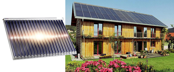 Solární ohřev vody využívá sluneční energii kdy s pomocí solárních kolektorů, teplonosného média a tepelného zásobníku lze zásobit jakýkoli objekt zdarma teplou vodou pro spotřebu...